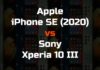 Apple iPhone SE (2020) vs Sony Xperia 10 III Apple iPhone SE (2020) vs Sony Xperia 10 III