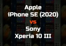 Apple iPhone SE (2020) vs Sony Xperia 10 III Apple iPhone SE (2020) vs Sony Xperia 10 III