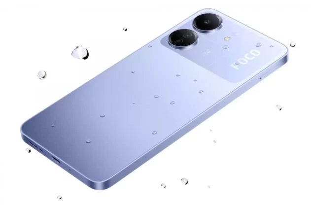 The Poco C65 boasts a captivating 6.74 90Hz display and Helio G85